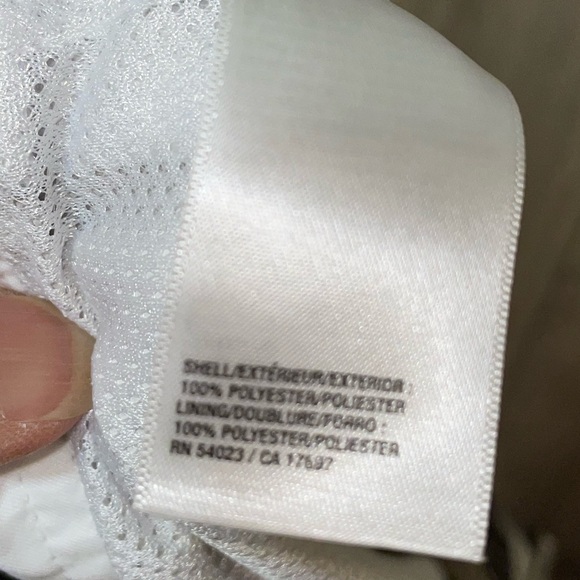 Old Navy Brown & White Floral Surf Shorts Lined Cargo Pocket Tie Front Sz M - Picture 6 of 11